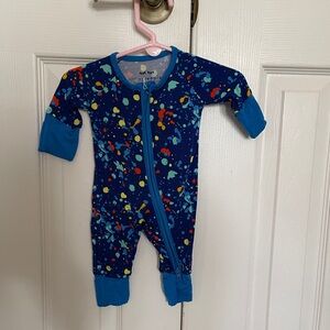 Little Sleepies Blue Paint Party